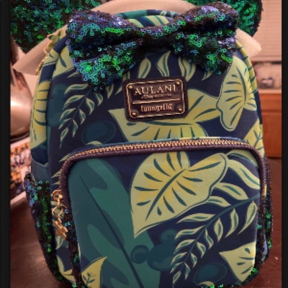 Disney Aulani Loungefly Backpack NWT - Picture 9 of 12